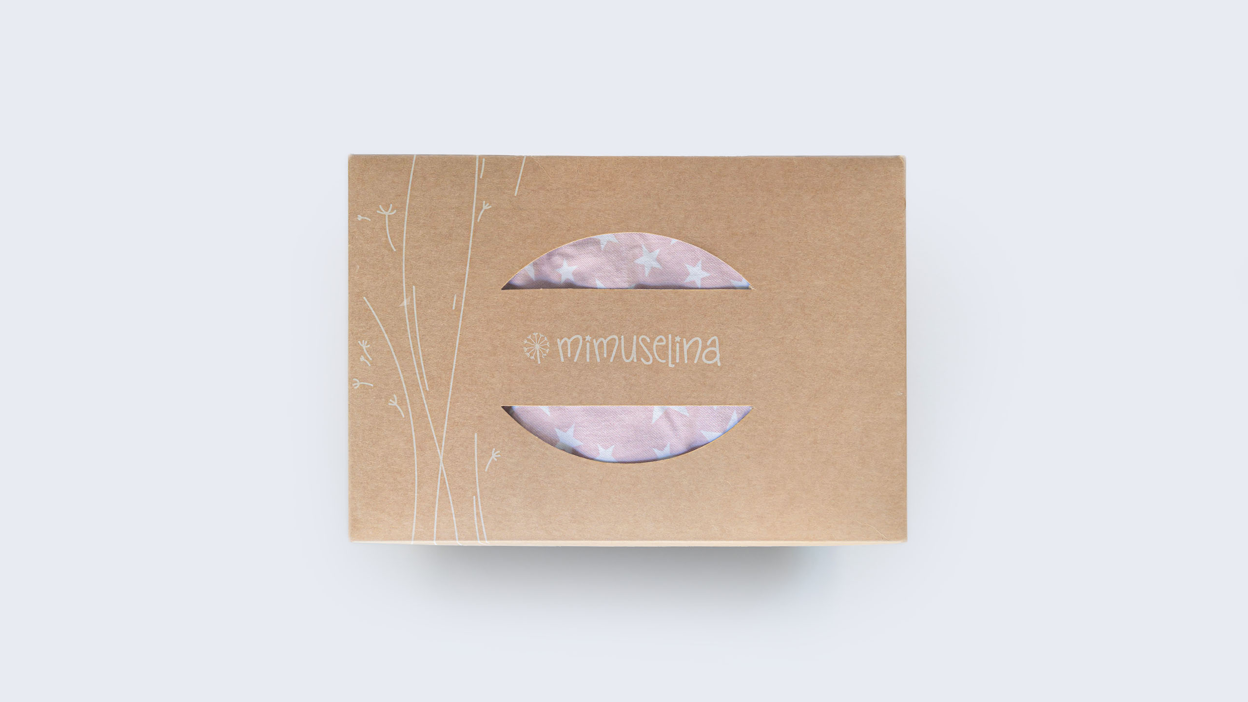 diseño de packaging de carton ecologico mimuselina desvio creativo