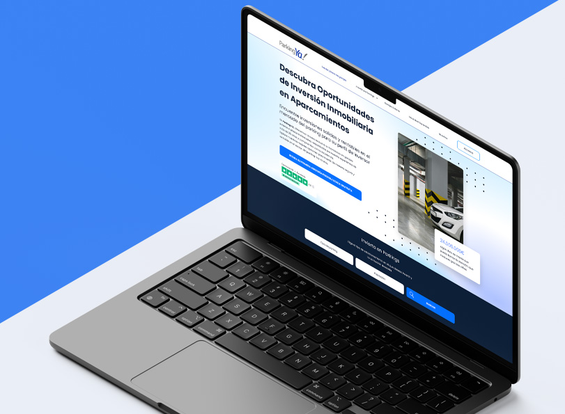 Diseño web responsivo para Parking Ya!